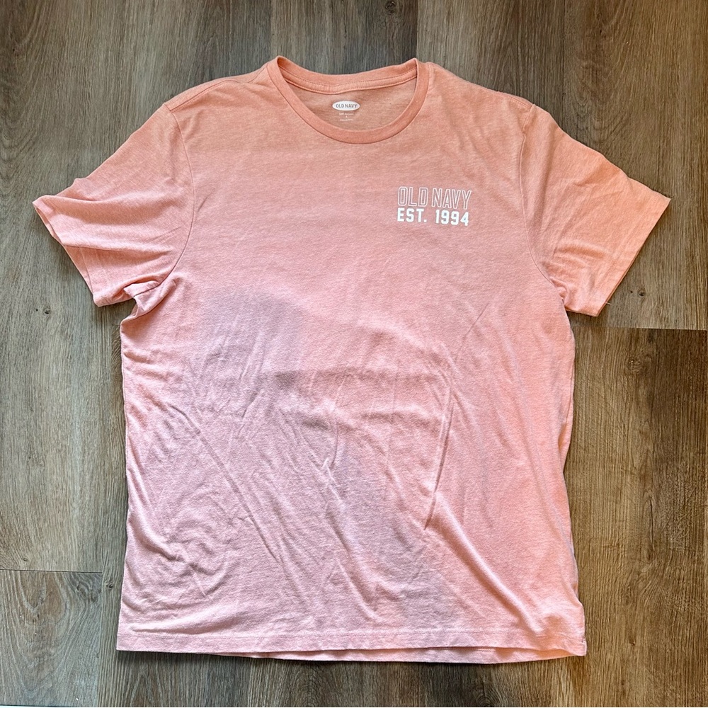 Men’s Peach Old Navy T-Shirt